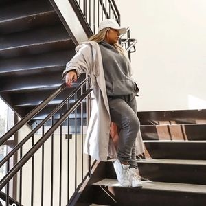 Nasty Gal Oversized Belted Longline Trench Coat